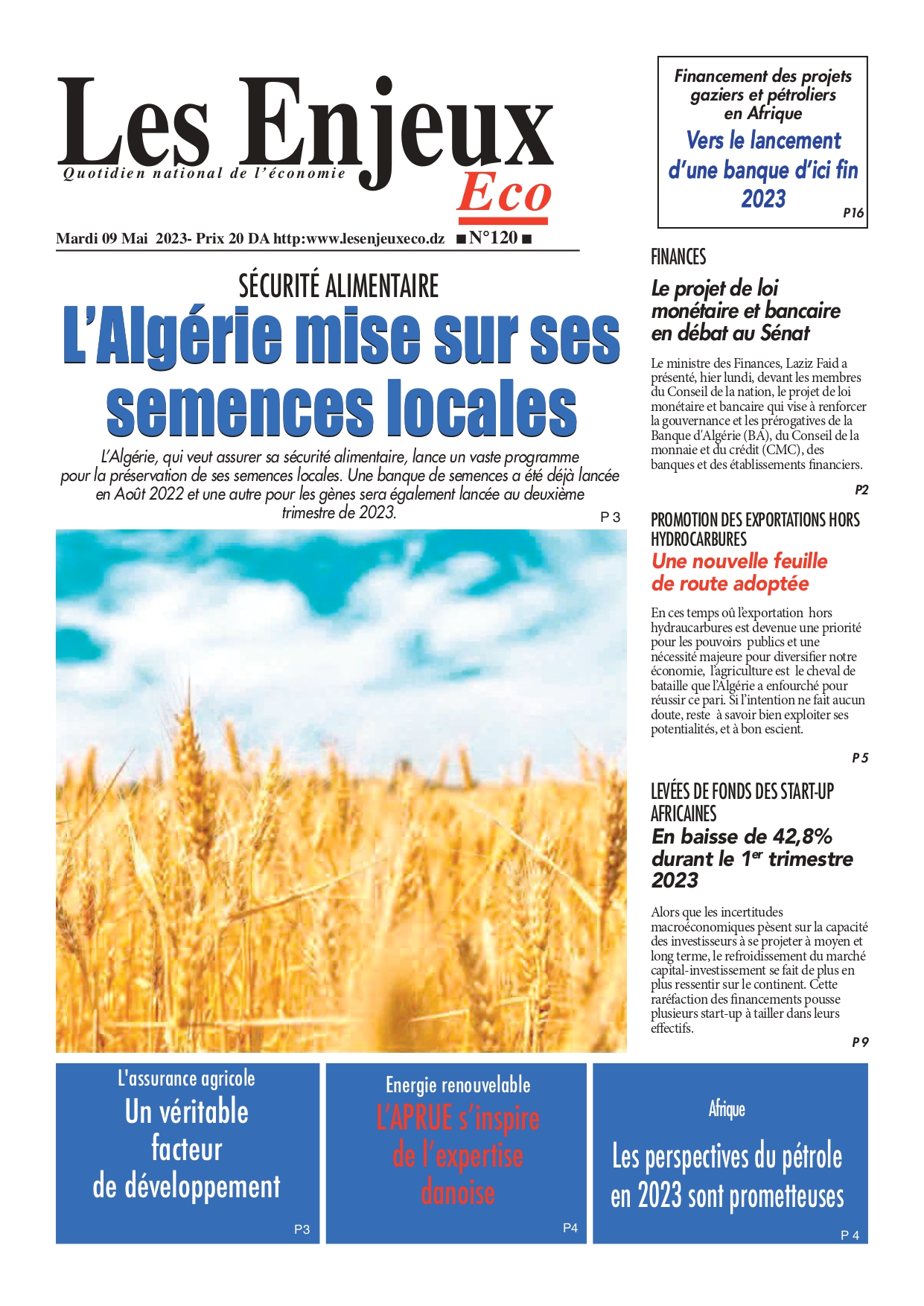 journal n 120 les enjeux eco