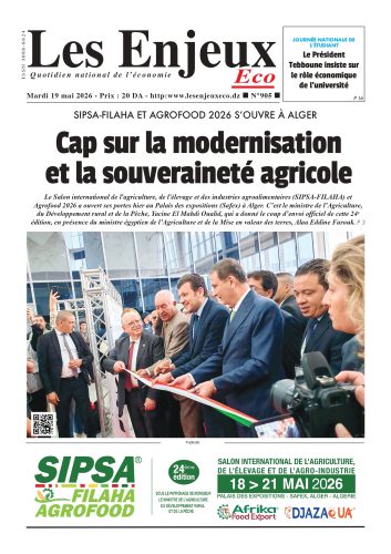 Une du journal Les Enjeux Eco numéro 905
