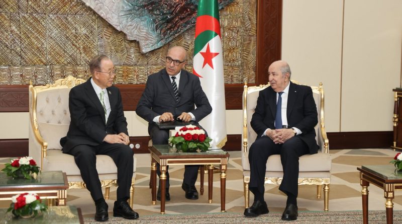 Le président de la République reçoit l&rsquo;ancien SG des Nations unies Ban Ki-moon