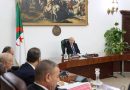 Le président de la République préside une réunion du Conseil des ministres