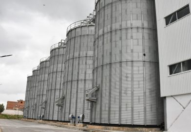 Stockage des céréales : Réception d’un silo métallique de 20 000 tonnes à Guelma
