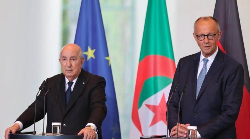 Le chancelier allemand souligne l&rsquo;intérêt de son pays pour le développement de ses relations économiques avec l&rsquo;Algérie