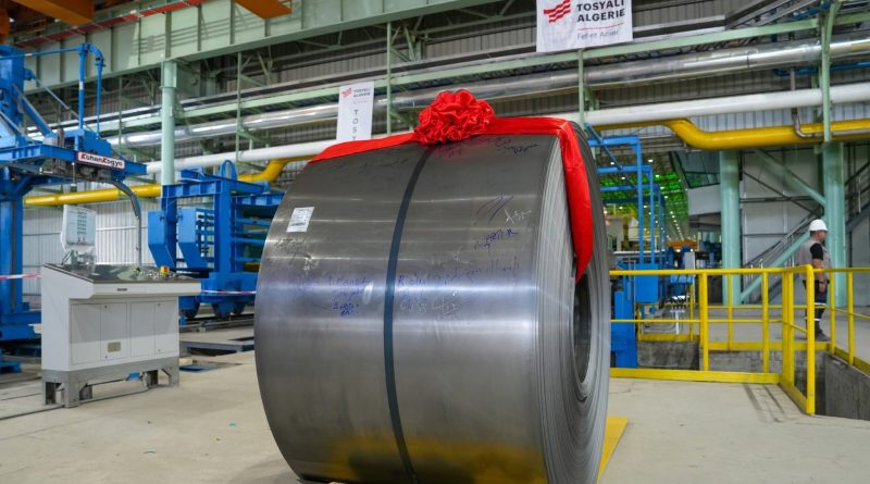 Tosyali Algérie: Production de la première bobine d&rsquo;acier laminé à froid