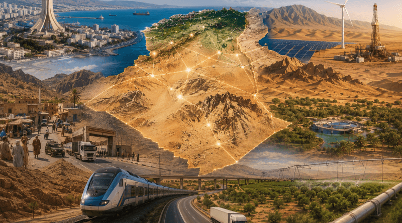 Chronique Eco ———————————————— L’Algérie, une géographie, un territoire