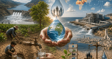 CHRONIQUE ECO/  L’eau, l’enjeu de toute l’humanité, le défi de tous les Etats.