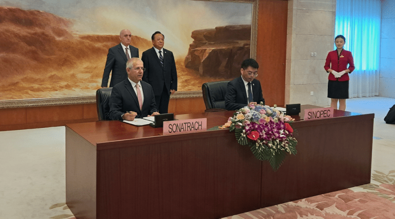 Deux protocoles signés avec les groupes chinois Sinopec et Anton: Sonatrach renforce ses partenariats
