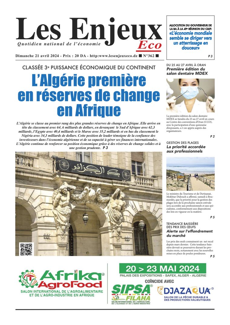 Une du journal Les Enjeux Eco numéro 362