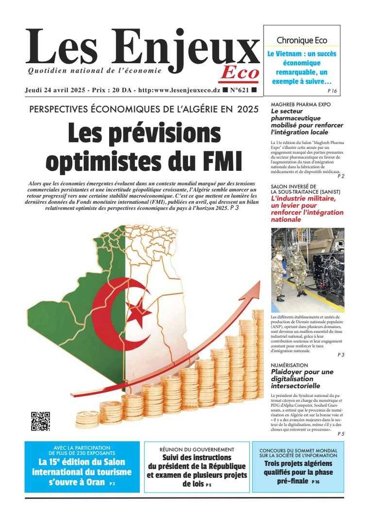 Une du journal Les Enjeux Eco numéro 621