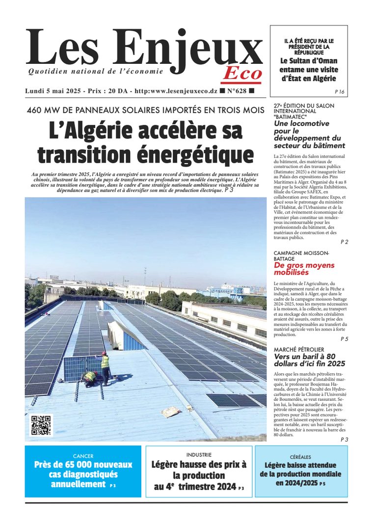 Une du journal Les Enjeux Eco numéro 628