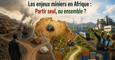 Chronique Eco———————————————————————–Les enjeux miniers en Afrique : Partir seul, ou ensemble ?