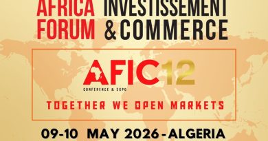 AFIC 12 à Alger les 9 et 10 mai: Une plateforme stratégique pour dynamiser les échanges en Afrique